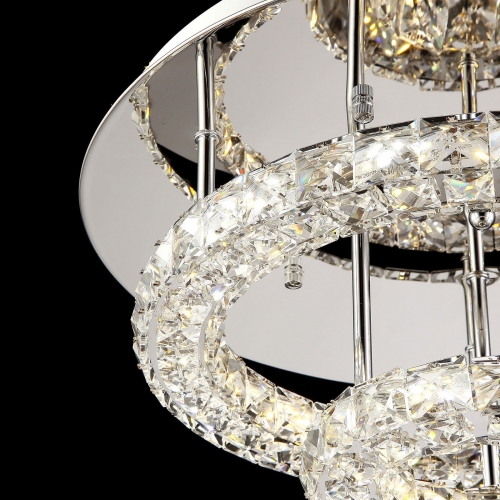 Żyrandol kryształowy 45x30cm K045